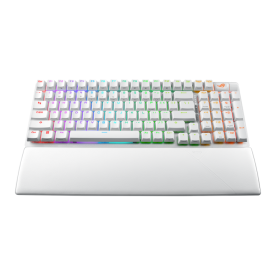 Безжична клавиатура ASUS ROG Strix Scope II 96, Moonlight White
