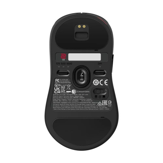 Безжична мишка ZOWIE U2, 2.4G, Black