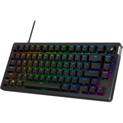 Клавиатура HyperX Alloy Rise 75, HyperX Linear Switch, RGB, Black