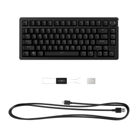 Клавиатура HyperX Alloy Rise 75, HyperX Linear Switch, RGB, Black