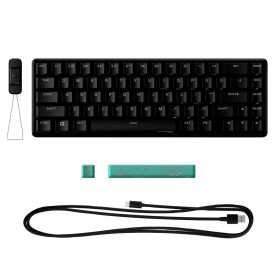 Клавиатура HyperX Alloy Origins 65, HyperX Aqua Switch, Black