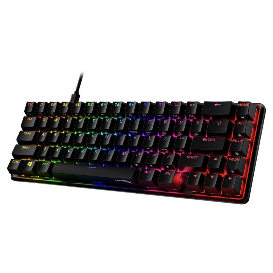 Клавиатура HyperX Alloy Origins 65, HyperX Aqua Switch, Black