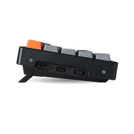 Безжична клавиатура Keychron K12 60%, Hot-Swappable, Gateron Brown Switch, RGB, Black