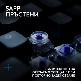 Клавиатура Logitech G512 X 98, 98%, Dual Swap Tactile Switch, RGB, Black (920-013980)