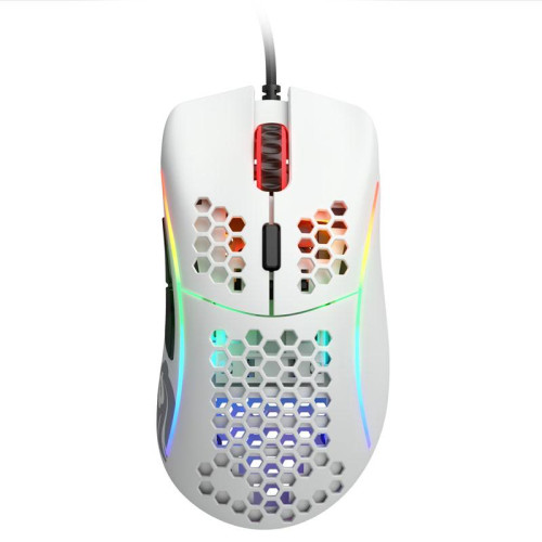Мишка Glorious Model D, Matte White, RGB