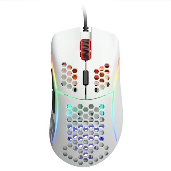 Мишка Glorious Model D, Matte White, RGB
