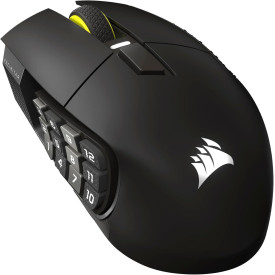 Безжична мишка CORSAIR SCIMITAR ELITE Wireless SE, 33000 DPI, Gun Metal