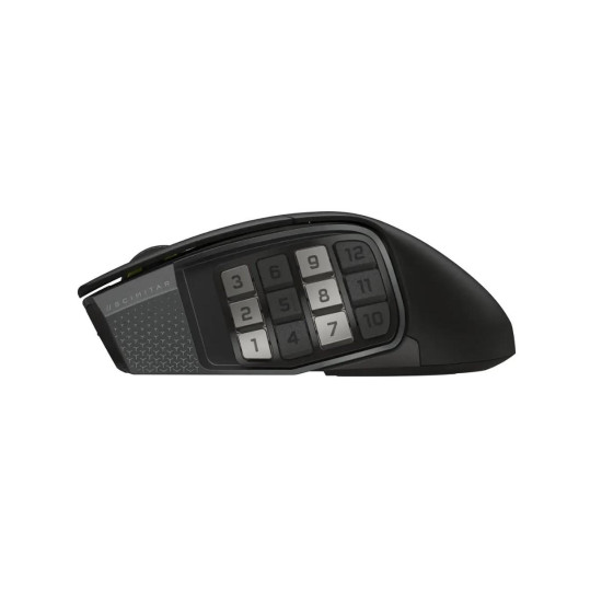 Безжична мишка CORSAIR SCIMITAR ELITE Wireless SE, 33000 DPI, Gun Metal