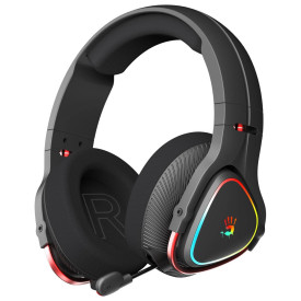 Безжични слушалки A4Tech Bloody MR710, Bluetooth v5.0, 2.4Ghz, RGB, Mic, Black