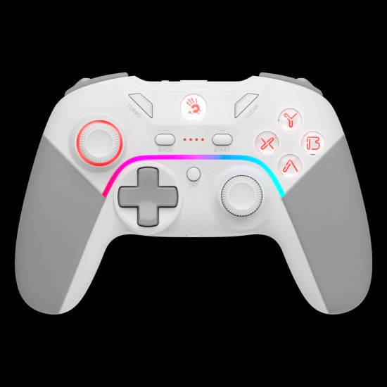 Безжичен контролер A4Tech Bloody GPW70, White, RGB, White