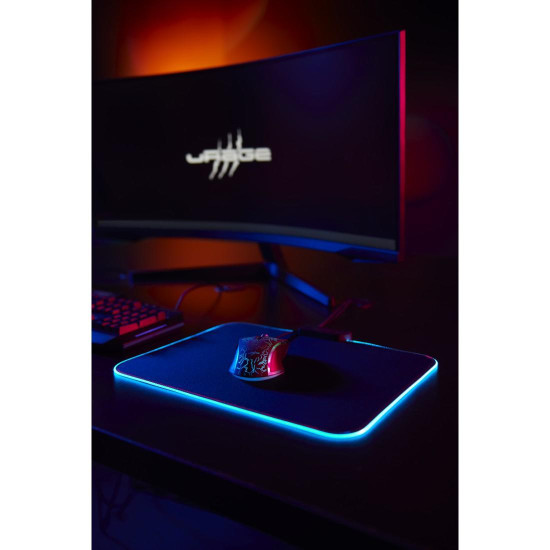 Подложка за мишка Hama uRage Lethality 200 Illuminated, Black