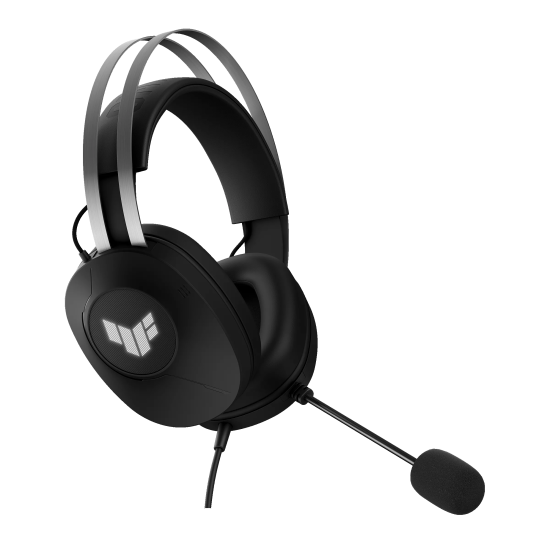 Слушалки ASUS TUF Gaming H1 Gen II, 7.1 Surround Sound, USB, Mic, Black