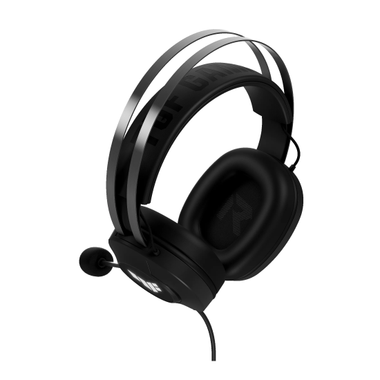 Слушалки ASUS TUF Gaming H1 Gen II, 7.1 Surround Sound, USB, Mic, Black