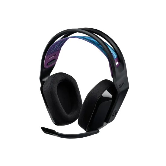 Безжични слушалки Logitech G535 Lightspeed Wireless, USB-А, Black