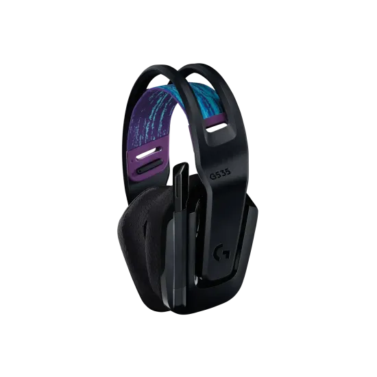 Безжични слушалки Logitech G535 Lightspeed Wireless, USB-А, Black