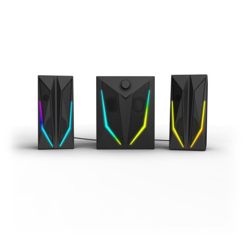 Тонколони HAMA uRage BLAST-R 621, 2.1, 20W RMS, RGB, Black (HAMA-186094)