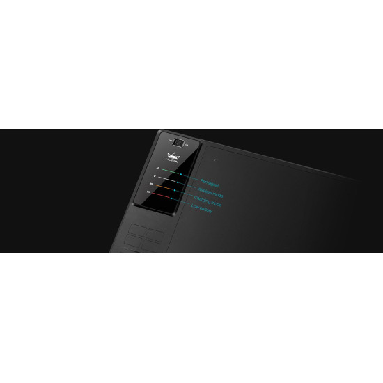 Графичен таблет HUION Inspiroy WH1409 V2, WiFi 2.4Ghz