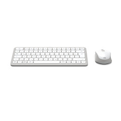 Комплект клавиатура и мишка HAMA WKM-500 TKL, кирилизирана, AI клавиш, USB, White