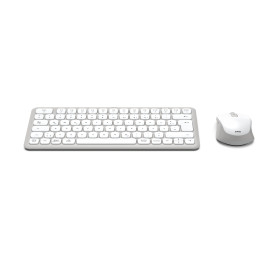 Комплект клавиатура и мишка HAMA WKM-500 TKL, кирилизирана, AI клавиш, USB, White