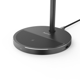 Безжична зарядна станция HAMA 3 в 1, Qi2, 15 W, Black