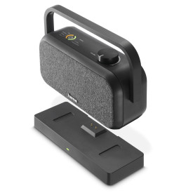 Преносима тонколона HAMA, 10W, 2.4GHz, Bluetooth, докинг станция, Black (HAMA-221849)