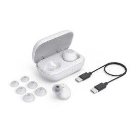 Безжични слушалки Hama Spirit Chop II, TWS, in-Ear, White