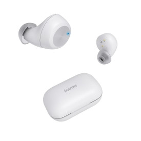 Безжични слушалки Hama Spirit Chop II, TWS, in-Ear, White