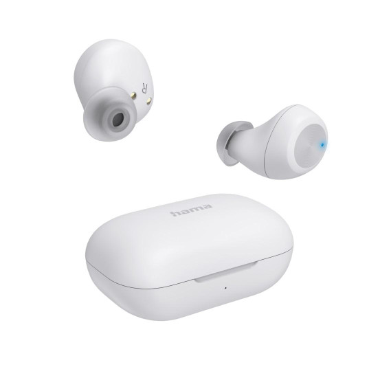 Безжични слушалки Hama Spirit Chop II, TWS, in-Ear, White