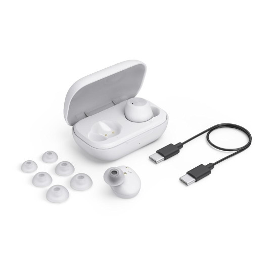 Безжични слушалки Hama Spirit Chop II, TWS, in-Ear, White