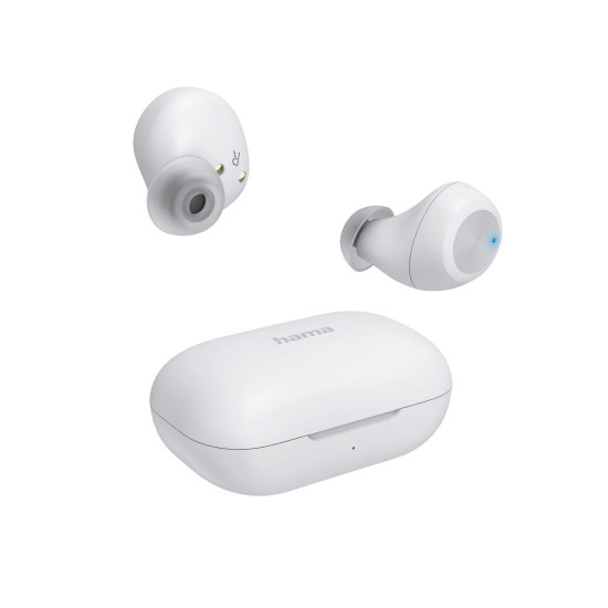 Безжични слушалки Hama Spirit Chop II, TWS, in-Ear, White