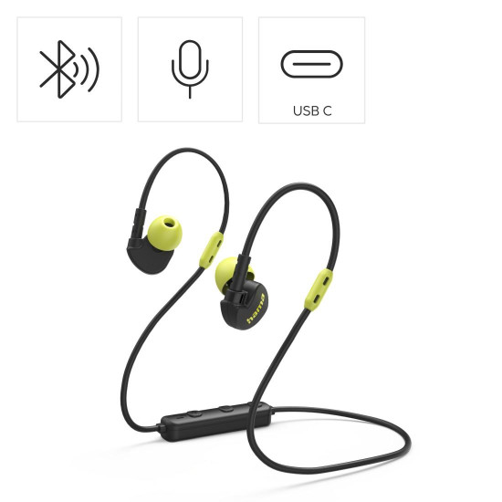 Безжични слушалки HAMA Freedom Athletics III, Black