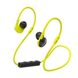 Безжични слушалки HAMA Freedom Athletics III, In-Ear, Black/Yellow