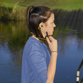Безжични слушалки HAMA Freedom Athletics III, In-Ear, Black/Yellow