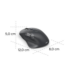 Безжична мишка HAMA WM-900, Bluetooth, RGB, Black