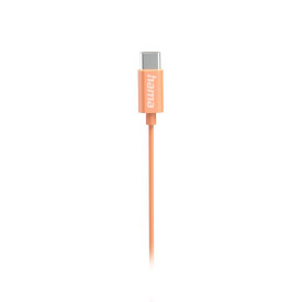 Слушалки HAMA Curly, USB-C, Mic, Orange