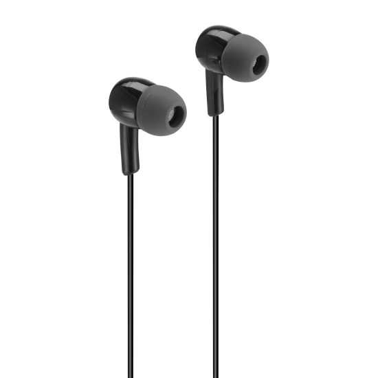 Слушалки HAMA Gloss II, In-Ear, 3.5 mm жак, Black