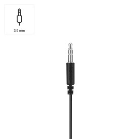 Слушалки HAMA Gloss II, In-Ear, 3.5 mm жак, Black