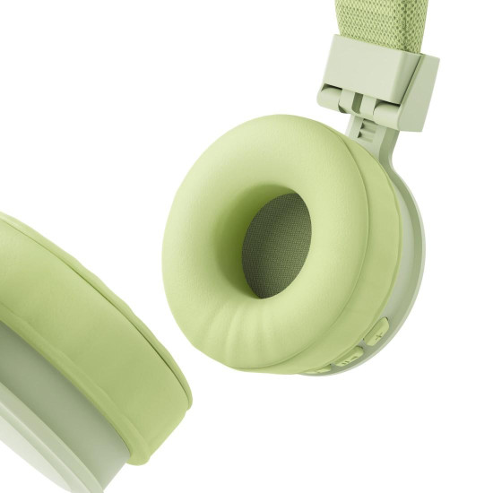 Безжични слушалки HAMA Freedom Lit III, Bluetooth, On-Ear, с микрофон, Green (HAMA-221769)