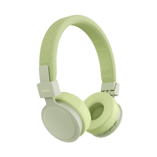Безжични слушалки HAMA Freedom Lit III, Bluetooth, On-Ear, с микрофон, Green (HAMA-221769)