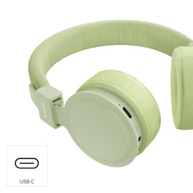 Безжични слушалки HAMA Freedom Lit III, Bluetooth, On-Ear, с микрофон, Green (HAMA-221769)