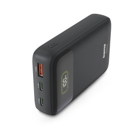 Външна батерия HAMA PD10-W20 201779, 10000 mAh, 2x USB-C, 1x USB-A, Fast Charging