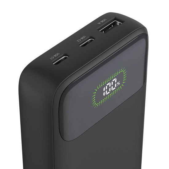 Външна батерия HAMA PD10-W20 201779, 10000 mAh, 2x USB-C, 1x USB-A, Fast Charging