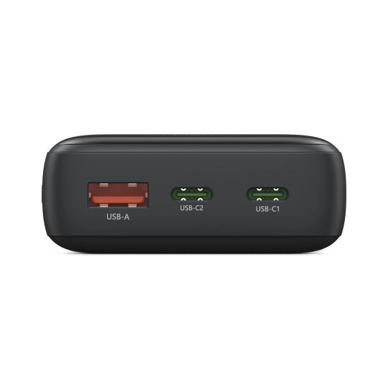Външна батерия HAMA PD10-W20 201779, 10000 mAh, 2x USB-C, 1x USB-A, Fast Charging