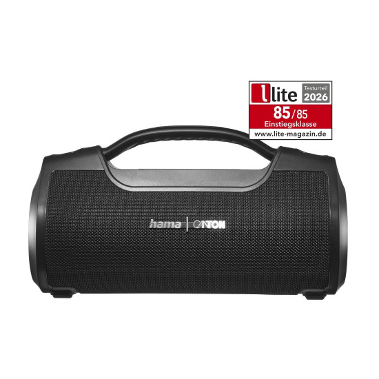 Преносима тонколона HAMA x Canton Mate Pro MK II, Bluetooth, 60W, IPX6, Black (HAMA-188231)