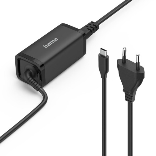 Зарядно за лаптоп HAMA USB-C PD, GaN, 5-20V / 45W