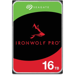 Вътрешен твърд диск SEAGATE IronWolf PRO, 16TB, 7200 rpm, 256MB, SATA 6Gb/s, ST16000NT001