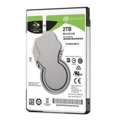 Вътрешен твърд диск за лаптоп SEAGATE, 2 TB, 128MB, SATA 6Gb/s, 2.5 инча, ST2000LM015