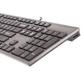 Клавиатура A4Tech KV-300H, USB, Кирилизирана, Black/Gray