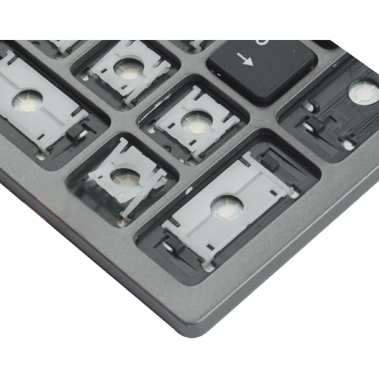Клавиатура A4Tech KV-300H, USB, Кирилизирана, Black/Gray