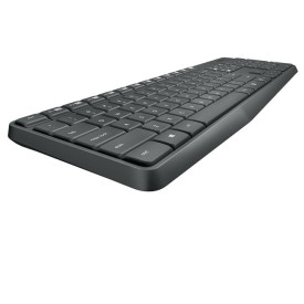 Комплект клавиатура и мишка Logitech MK235, Dark Gray